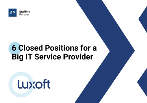 6 Closed Positions for Luxoft