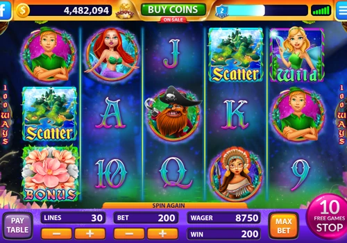 Slot Game - Peter Pan
