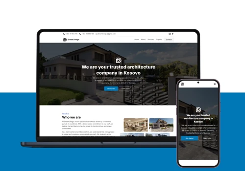 Custom Website for Architecture Company