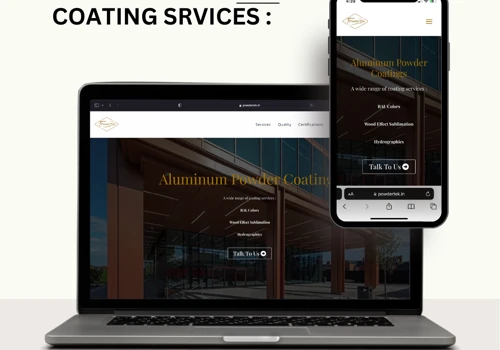 Static Website for a Powder Coating Company