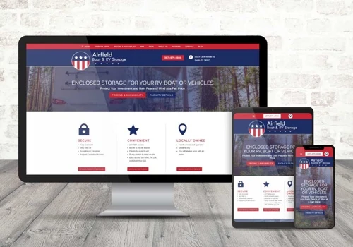 Boat & RV Storage Website