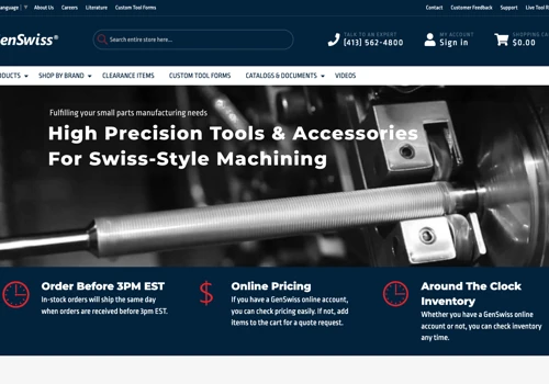 GenSwiss - New Magento e-commerce website