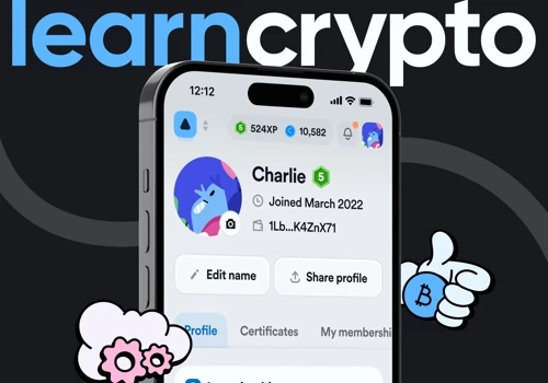 Learn Crypto Academy UX/UI Design