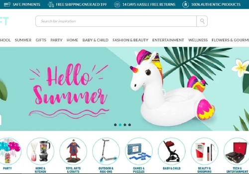 E commerce website