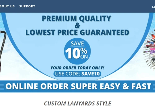 Vivilanyards Online Lanyard Selling E-commerce Platform