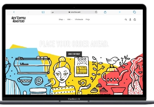 Shopify Store Redesign for Rev Coffee Roasters