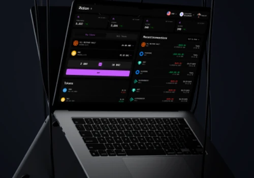 Ridian Web App UX/UI design