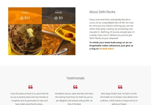 Delhi Rocks (http://delhirocks.com.au/)