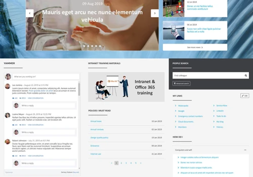 Severn Trent Water - Sharepoint intranet