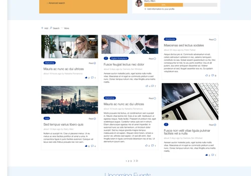 Implus - Wizdom by LiveTiles intranet