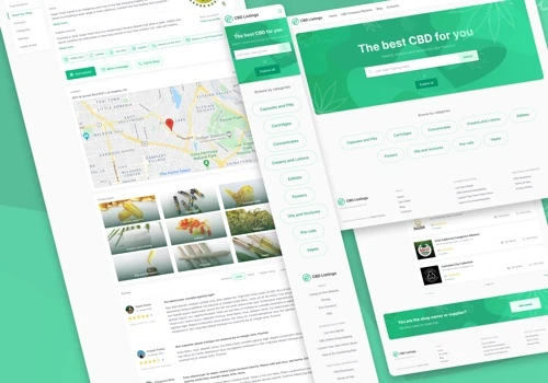 CBD Listings Website