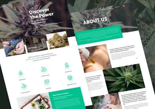 Blooming Pot CBD Website