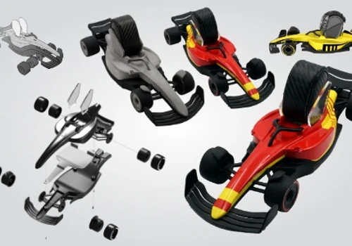 F1 Car Inspired Watch Stand