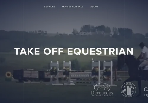 Takeoffequestrian website