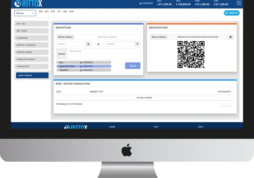 Trading multiple Cryptocurrencies using RITTOX