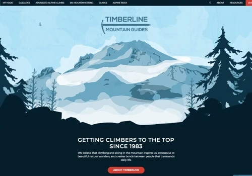Timberline Mountain Guides - custom templating