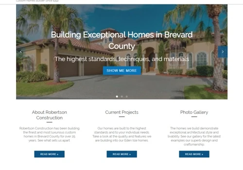 Online Marketing for http://robertsonconstruction.com/