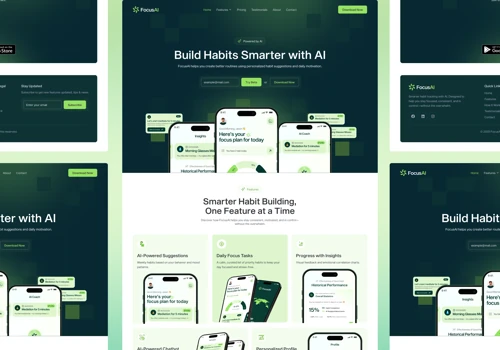 AI-Powered Habit Tracker Mobile App & Website