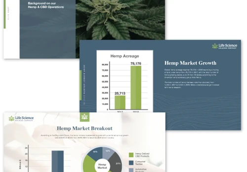 Life Sciences Medical Marijuana PPT Deck
