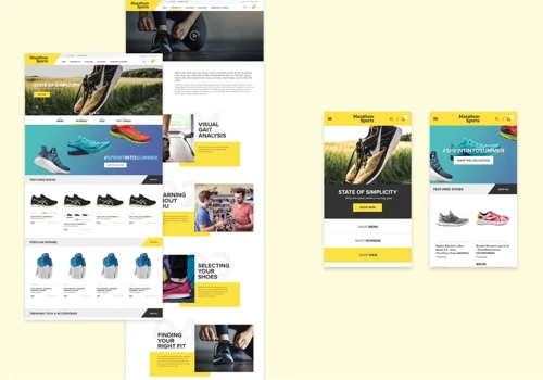 Marathon Sports - eCommerce Website