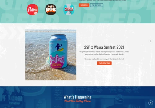 2SP Brewing Website
