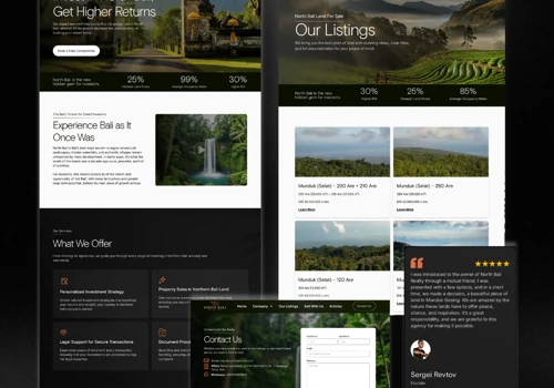 Website & Lead Generation for a Real Estate Agency