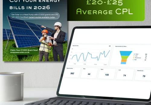 Website & Lead Generation for a Solar Company