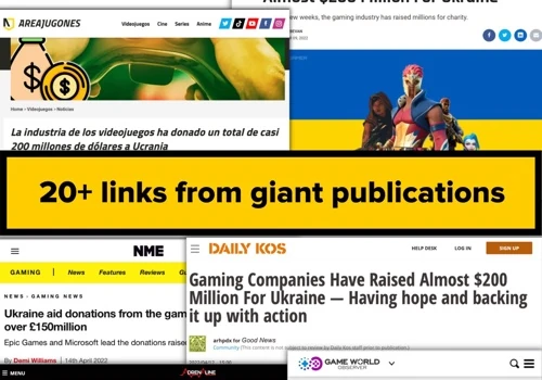Digital PR | an affiliate website with 1M+ traffic