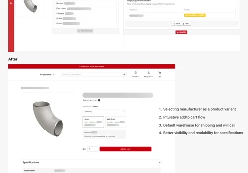 Helping B2B Shoppers Add Products to their Carts