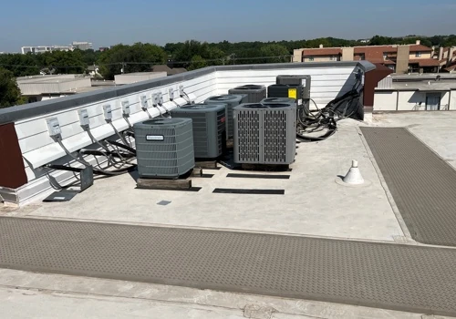 Keeping the customers cool in the summer.