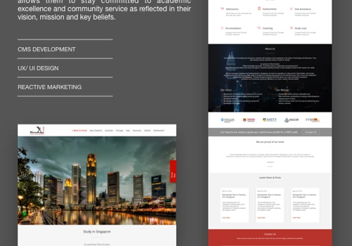 Web Development for Knowledge Matrix