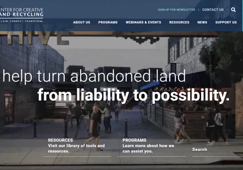 CCLR non-profit wordpress website