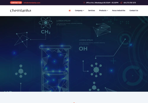 Chem Lank (Pvt) Ltd [Informative Web Development]