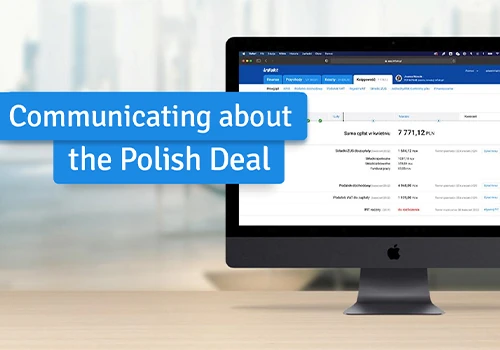 Mastering Communication about the "Polish Deal"