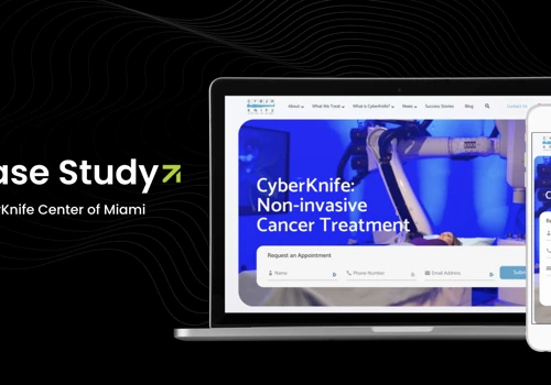CyberKnife Miami: Website Redesign & SEO