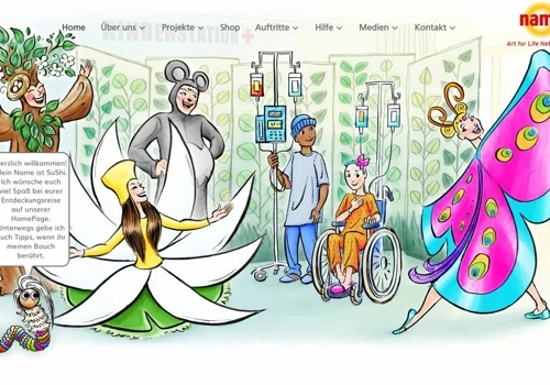 Multimedia Website for a Charitable Organization