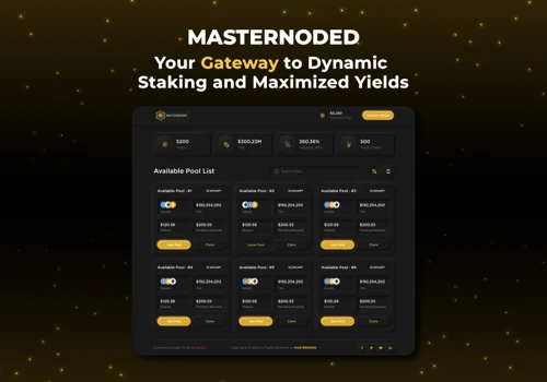 Masternoded - Your gateway to dyanmic pools
