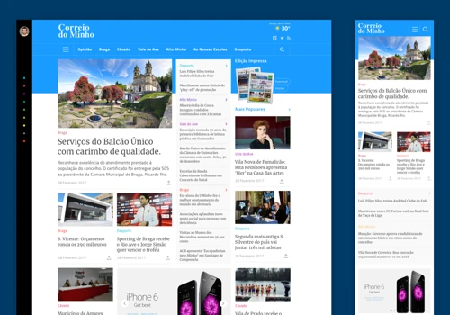 Correio do Minho - Website