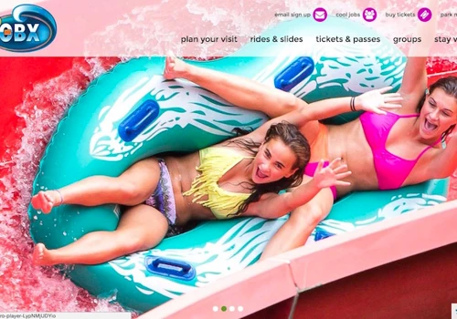 OBX Waterpark Website