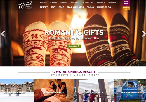 Crystal Springs Resort Website