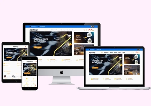 Perfect Image Website Redesign