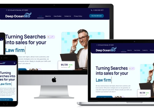 SEO Agency Deep Ocean SEO Website Redesign