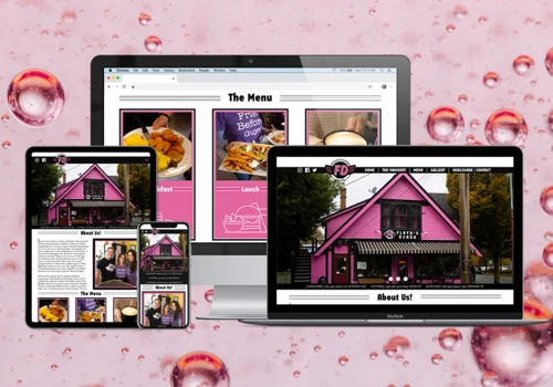 Restaurant Menu & Web Site