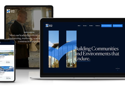 Hankin Group Branding and Website