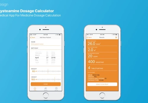 Cysteamine Dosage Calculator