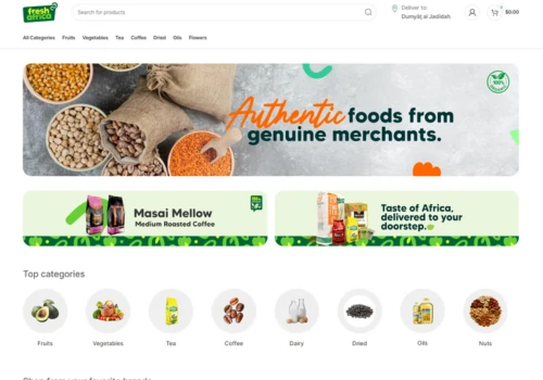Fresh from Africa eCommerce