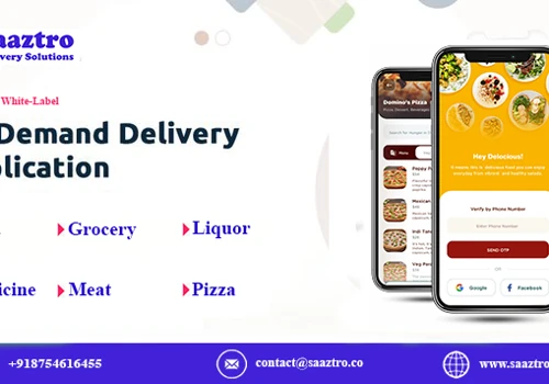 Saas based online delivery solutions