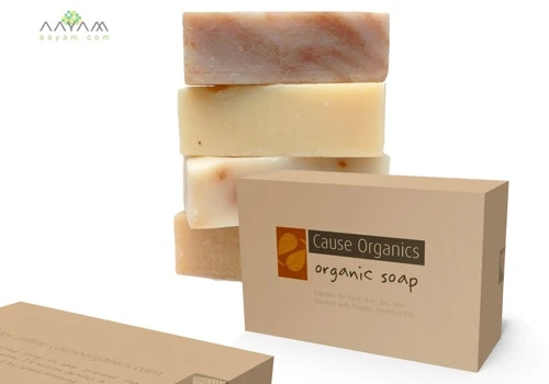Cause Organics Soap Packaging Design