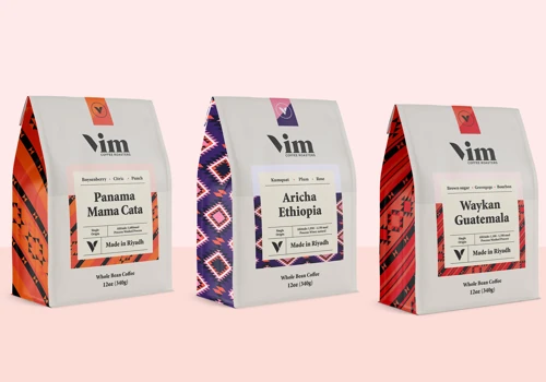 Vim Coffee Branding and Packaging