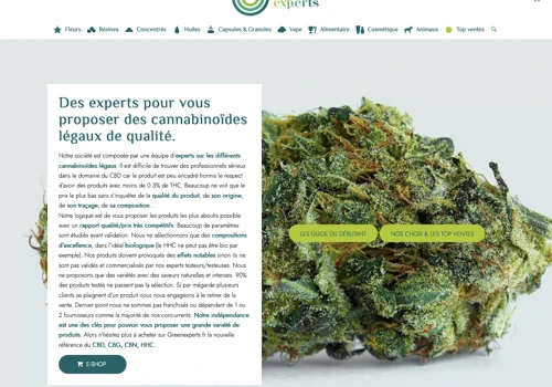 greenexperts.fr e-commerce website